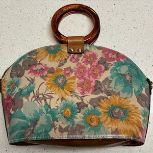 Patricia Nash floral handbag
